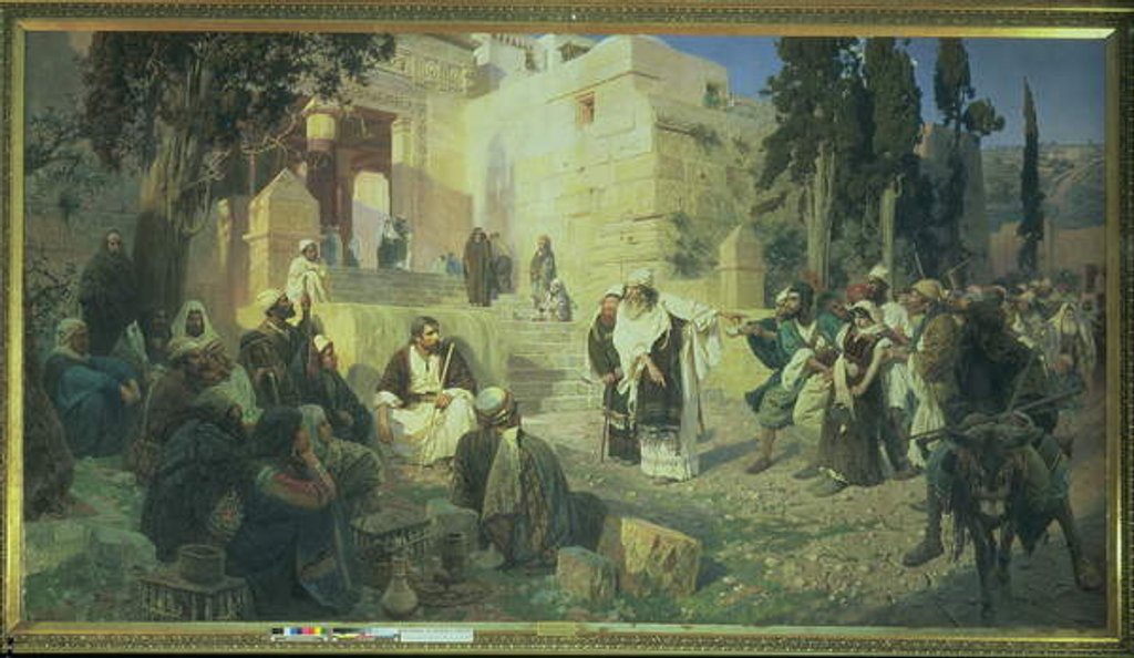 Detail of Christ and the Woman Taken in Adultery, 1888 by Vasilij Dmitrievich Polenov