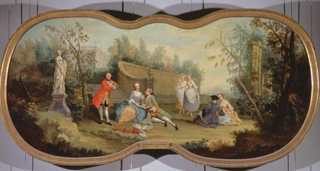 Detail of Music, 1754 by Boris Vasilievich Sukhodolsky