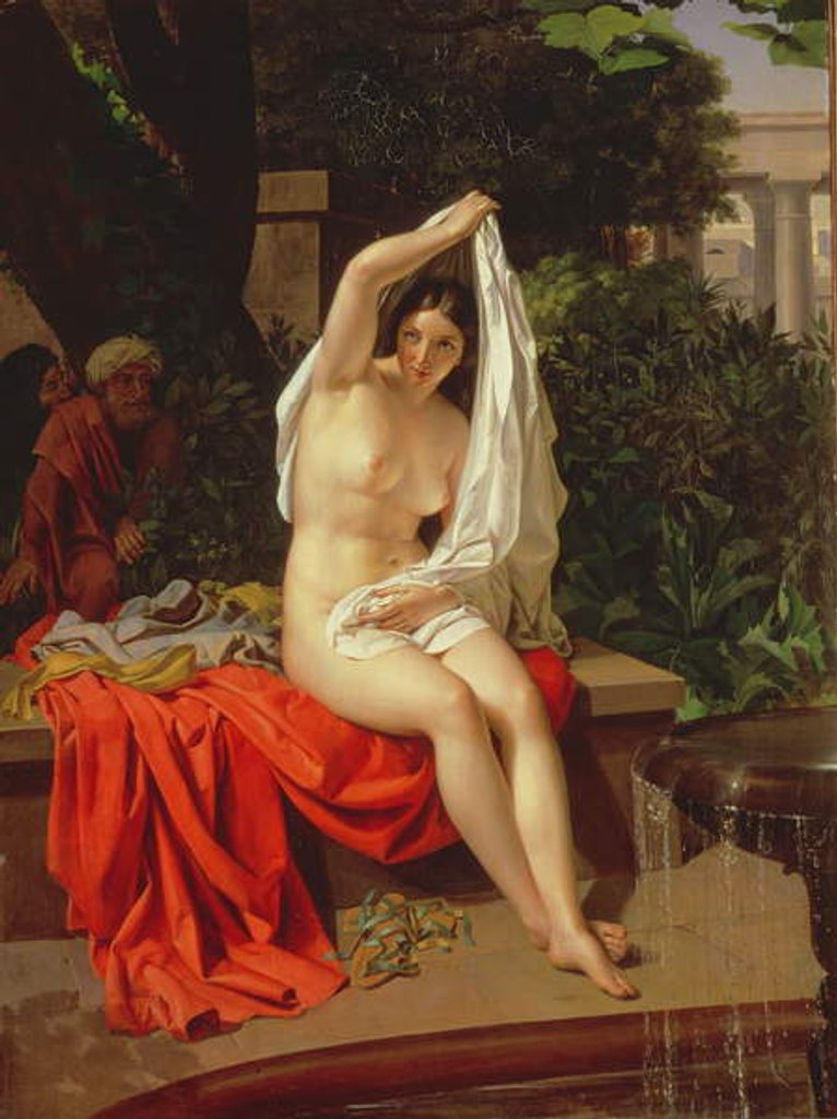 Detail of Susanna and the Elders, 1831 by Grigori Ignat'evich Lapchenko