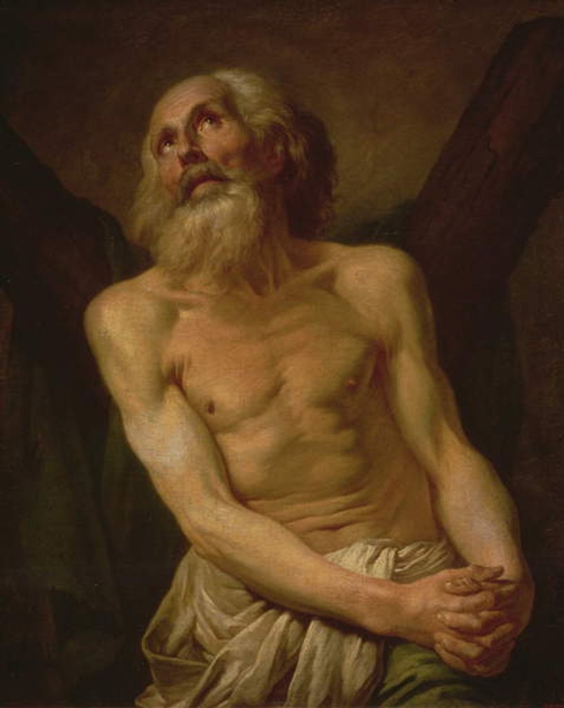 Detail of St. Andrew the Apostle by Anton Pavlovich Losenko