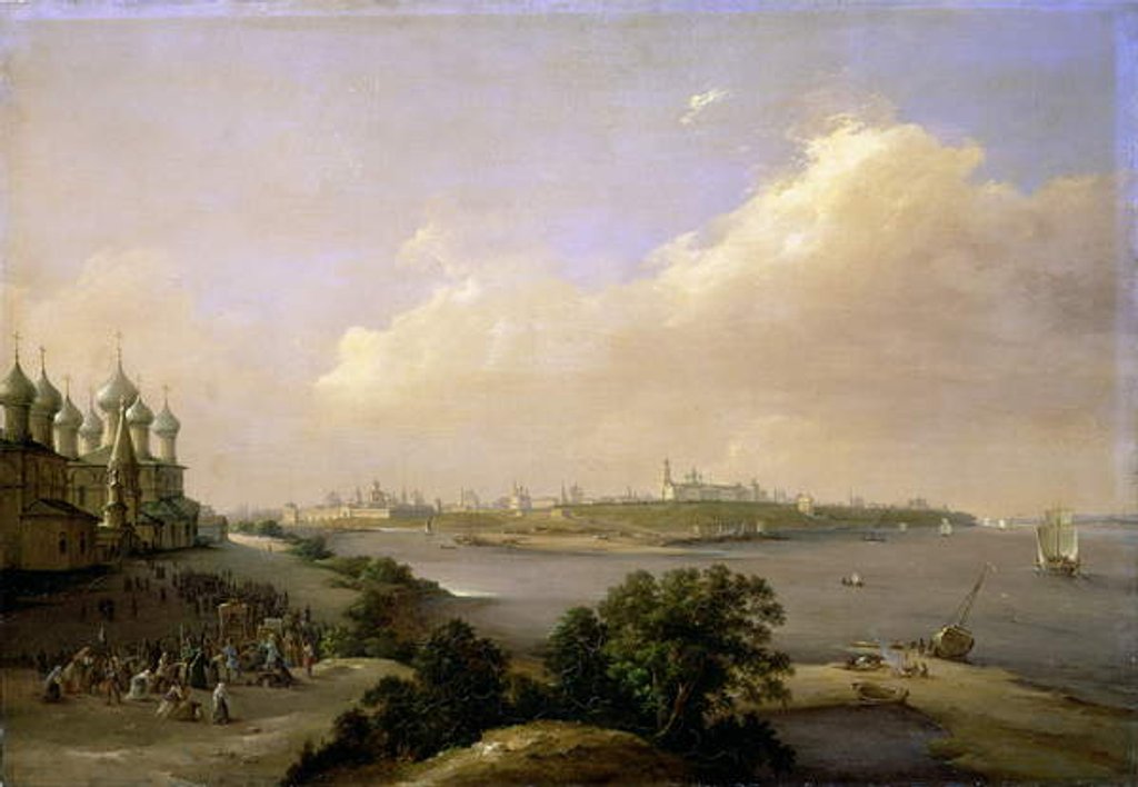 Detail of View of Yaroslavl, Russia, 1860 by Nikanor Grigor'evich Chernetsov