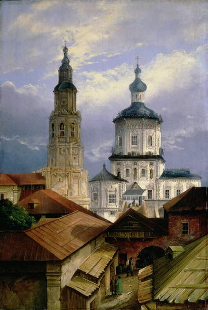 Detail of The Church of SS. Peter and Paul at Kazan, 1845 by Andrei Nikolaevich Rakovich