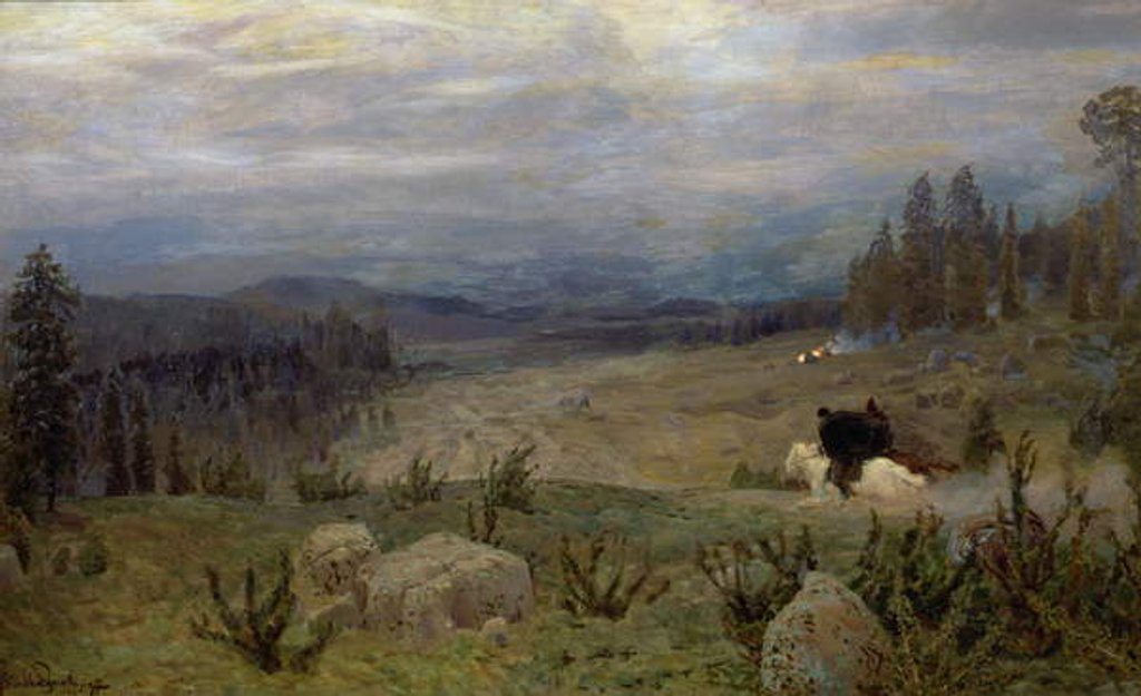 Detail of Siberia, 1894 by Apollinari Mikhailovich Vasnetsov