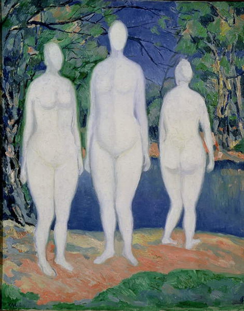 Detail of Bathers, 1908 by Kazimir Severinovich Malevich