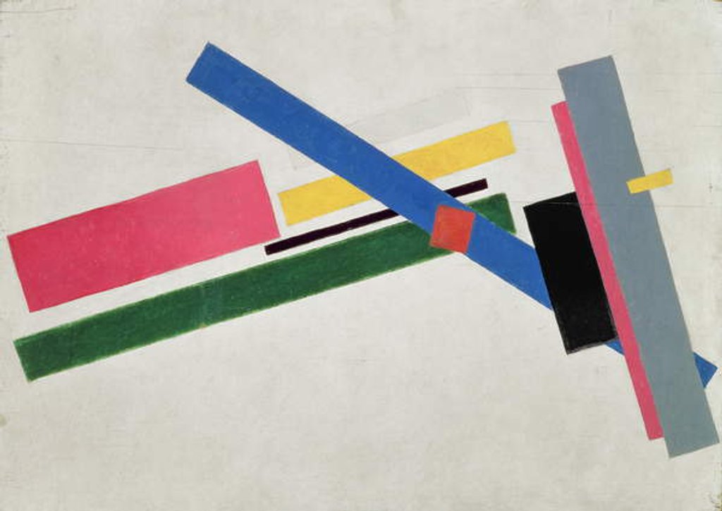 Detail of Suprematist Construction, 1915 by Kazimir Severinovich Malevich