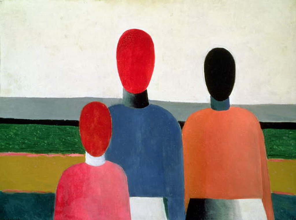 Detail of Three Female Figures, 1928-32 by Kazimir Severinovich Malevich