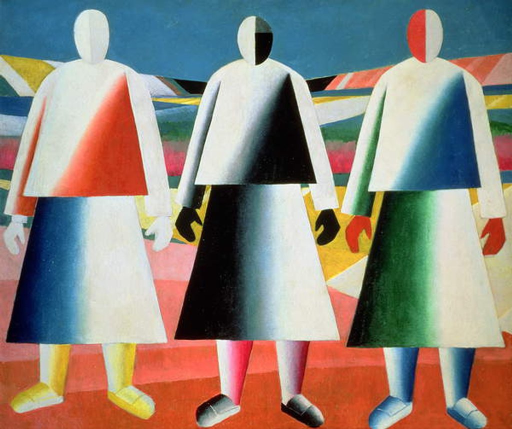 Detail of Young Girls in a Field, 1928-32 by Kazimir Severinovich Malevich