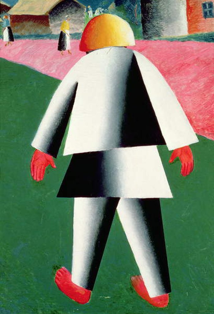 Detail of The 'Cabby' or Droshky Driver by Kazimir Severinovich Malevich