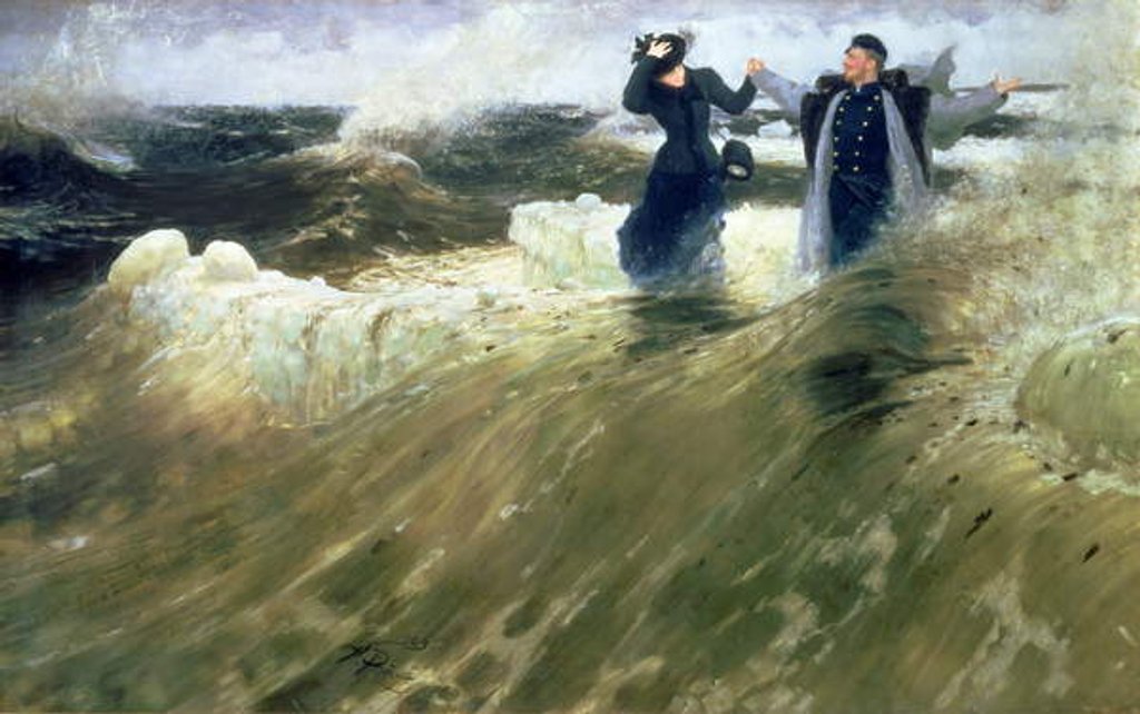 Detail of What Freedom! 1903 by Ilya Efimovich Repin