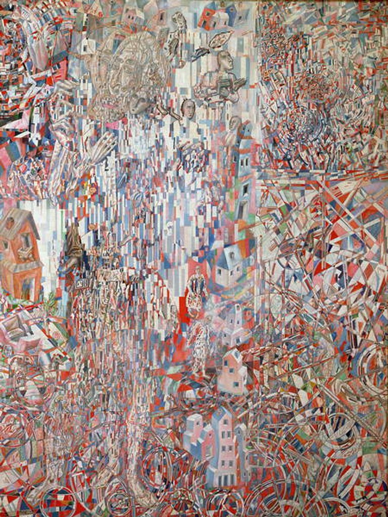 Detail of Formula of the Petrograd Proletariat, 1920-21 by Pavel Nikolaevich Filonov