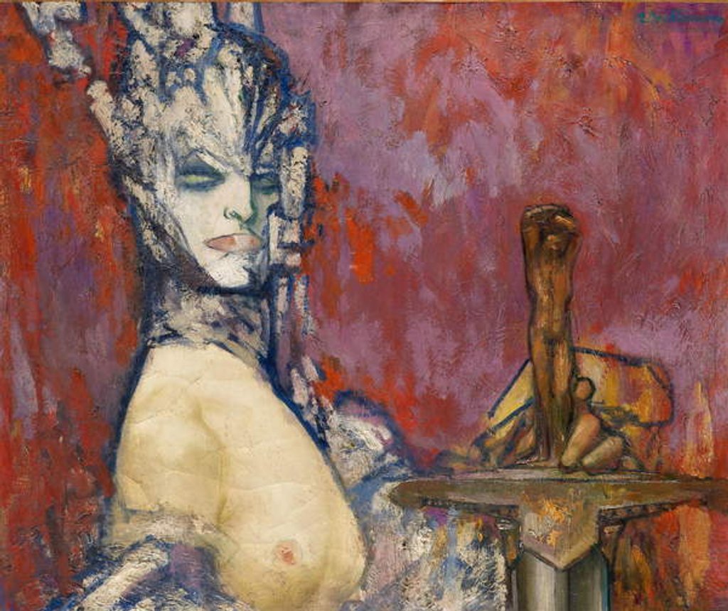 Detail of Salomé by Pierre Amedee Marcel-Beronneau