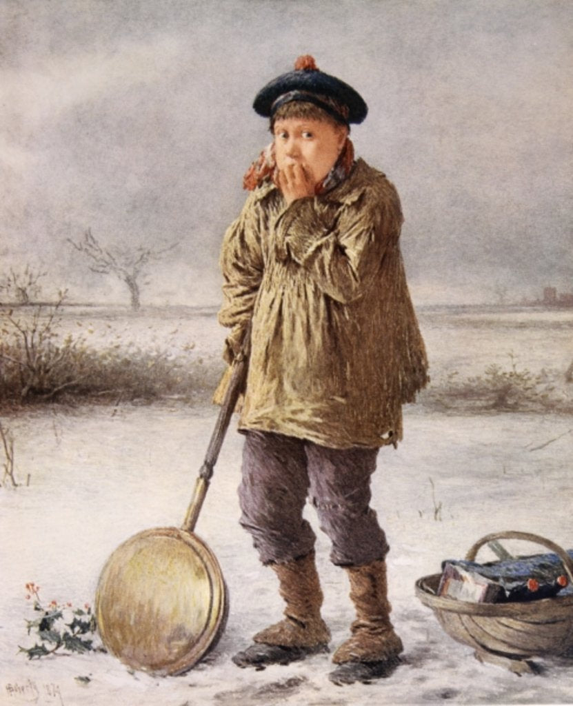 Detail of Home Comforts, 1874 by Henry Benjamin Roberts