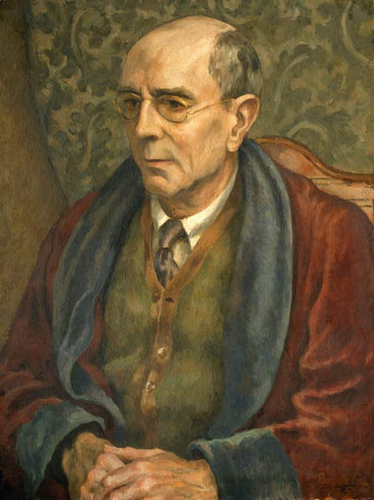 Detail of Goldsworthy Lowes Dickinson, 1925 by Roger Eliot Fry