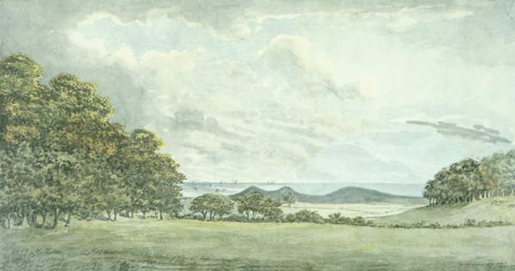 Detail of Red Book for Sheringham Hall, c.1812 by Humphry Repton