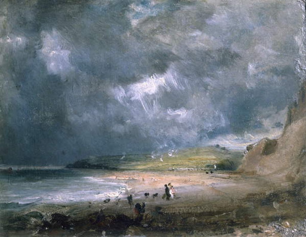 Detail of Weymouth Bay, 1816 by John Constable