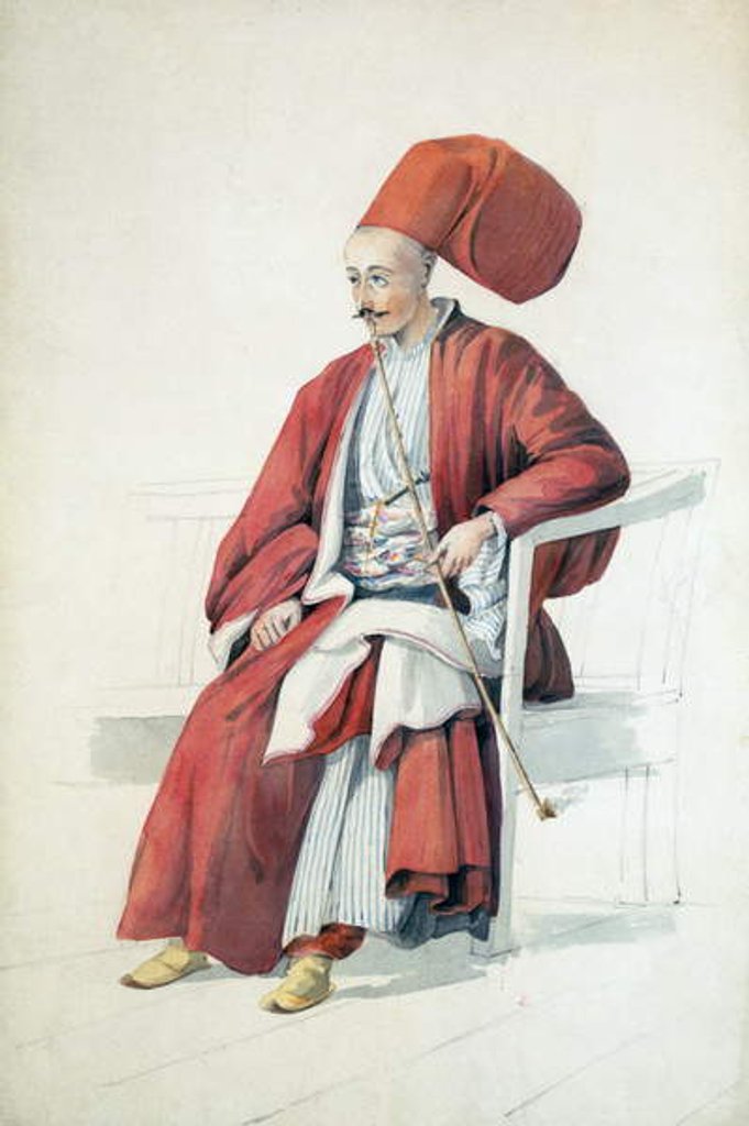 Detail of A court official or servant of the Sultan, c.1810 by William Page