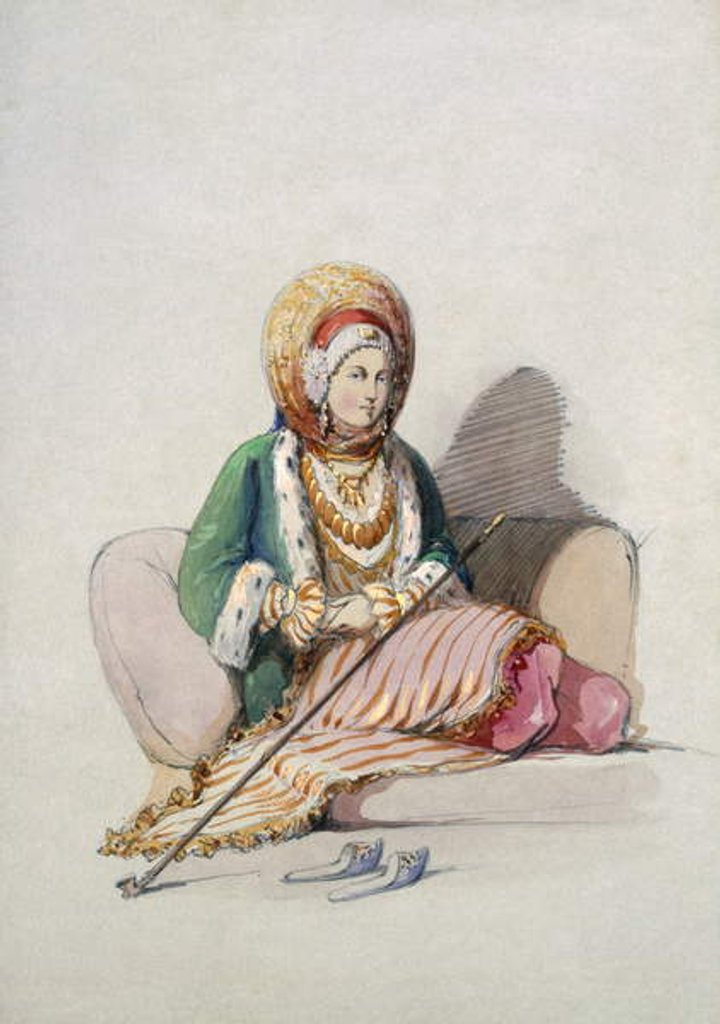 Detail of A Jewish Woman by Amadeo Preziosi