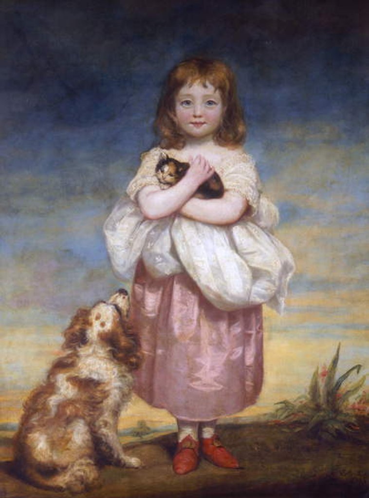 Detail of A Child, 1795 by James Northcote