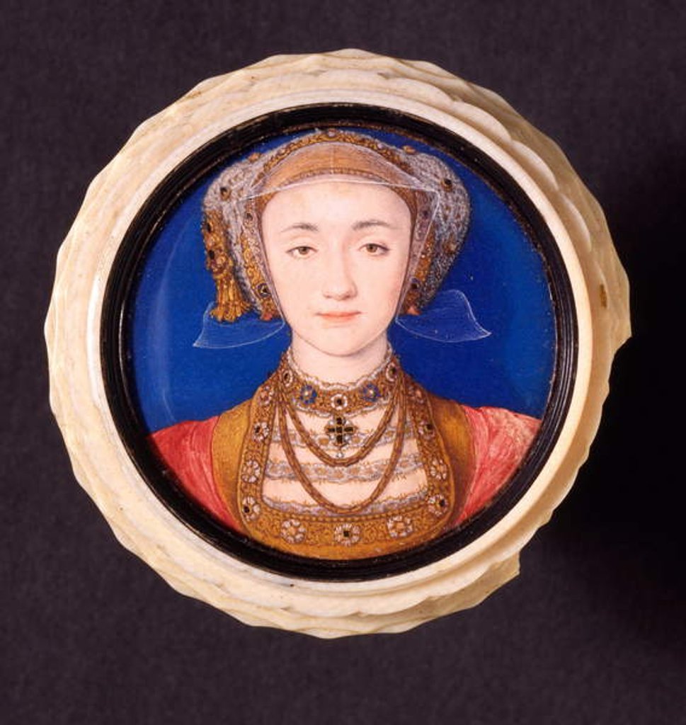 Detail of Anne of Cleves, 1539 by Hans Holbein the Younger