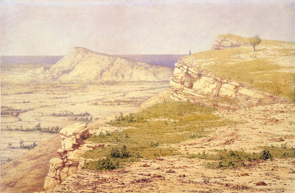 Detail of View of the Island of Rhodes by Richard Dadd