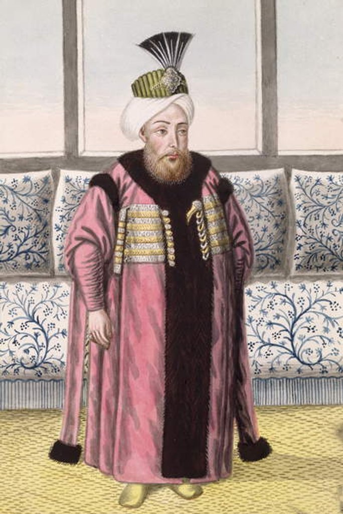 Detail of Mustapha II Sultan 1695-1703 by John Young