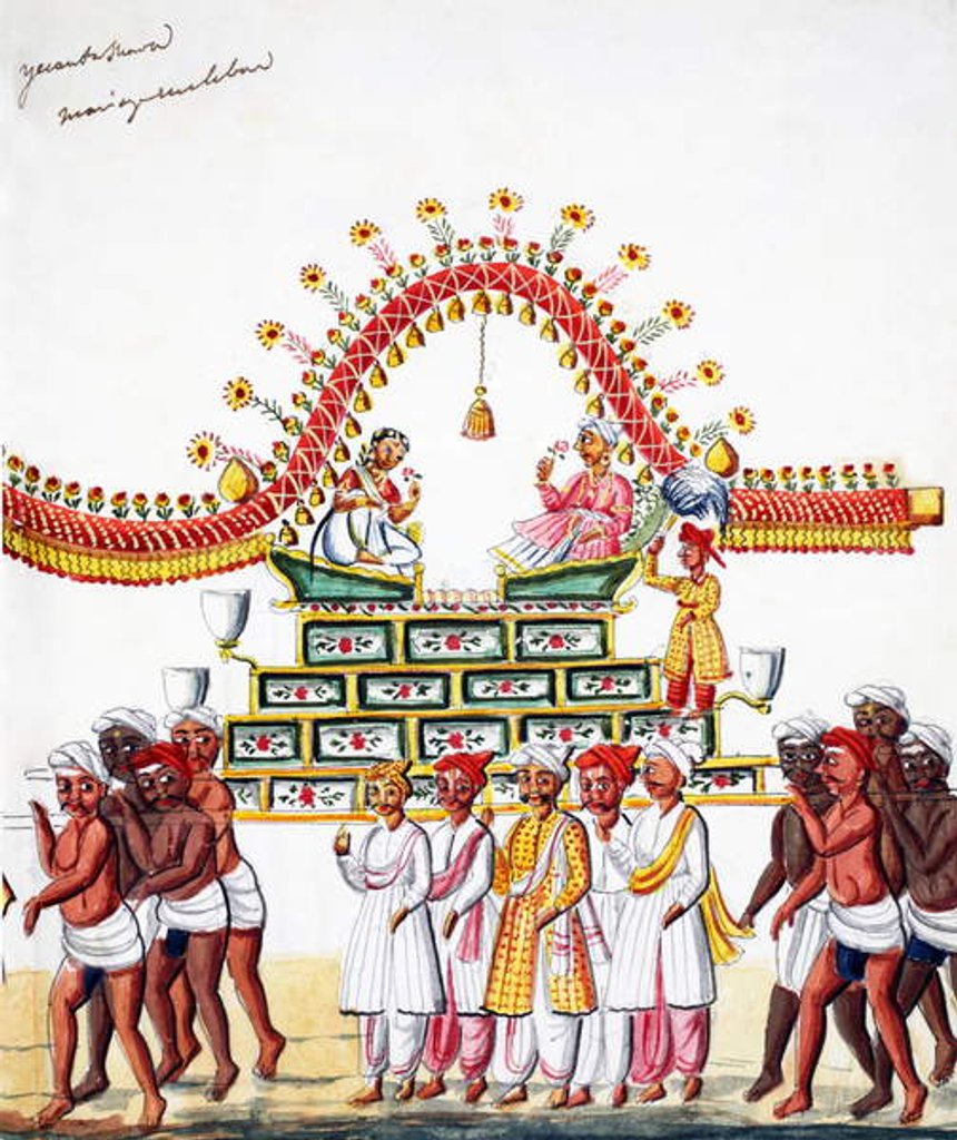 Detail of Wedding ceremony by Indian School