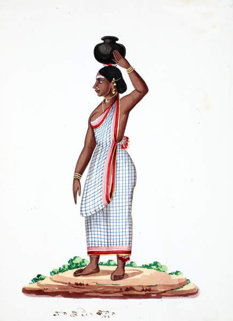 Detail of Water carrier by Indian School