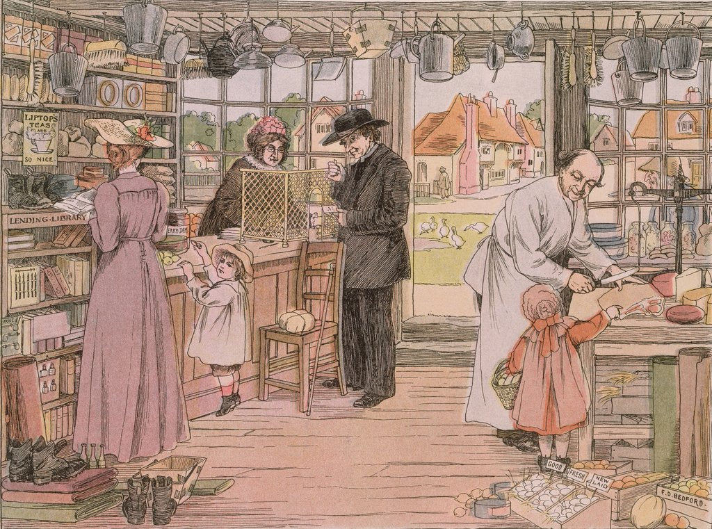 Detail of The General Store by Francis Donkin Bedford