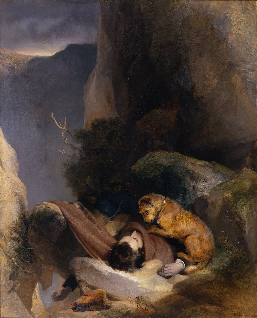 Detail of Attachment, 1829 by Edwin Landseer