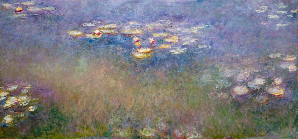 Detail of Water Lilies c.1915-26 by Claude Monet