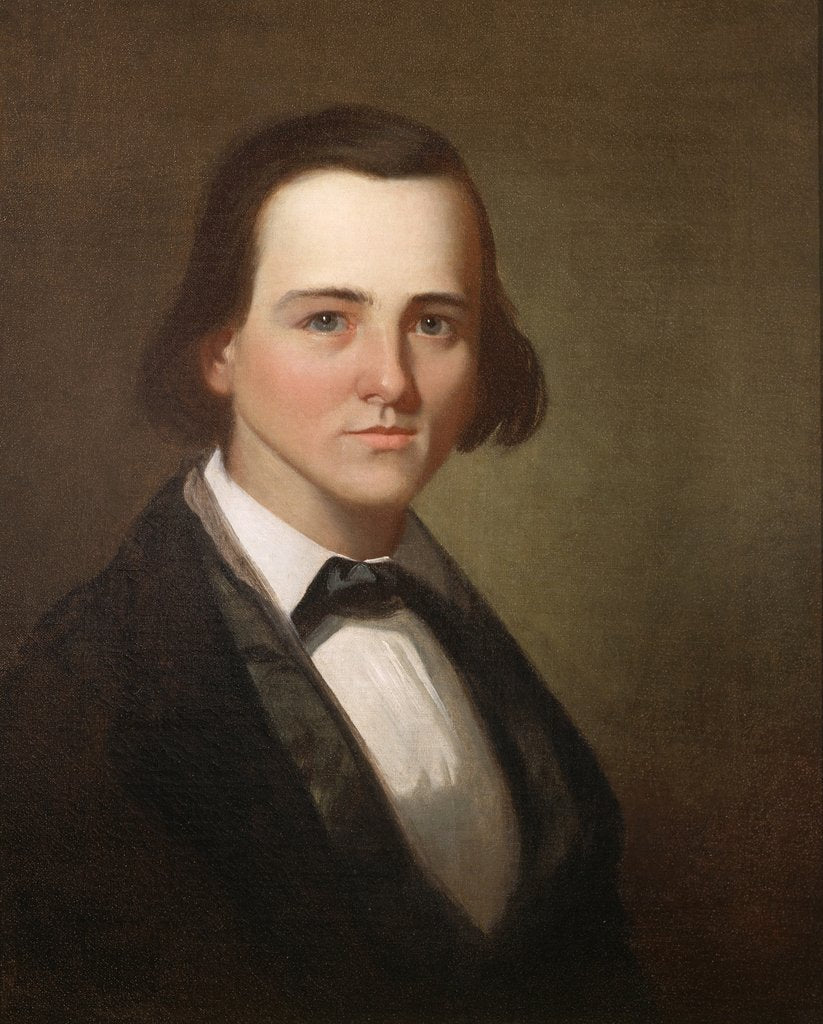 Detail of The Student, 1848 by George Caleb Bingham