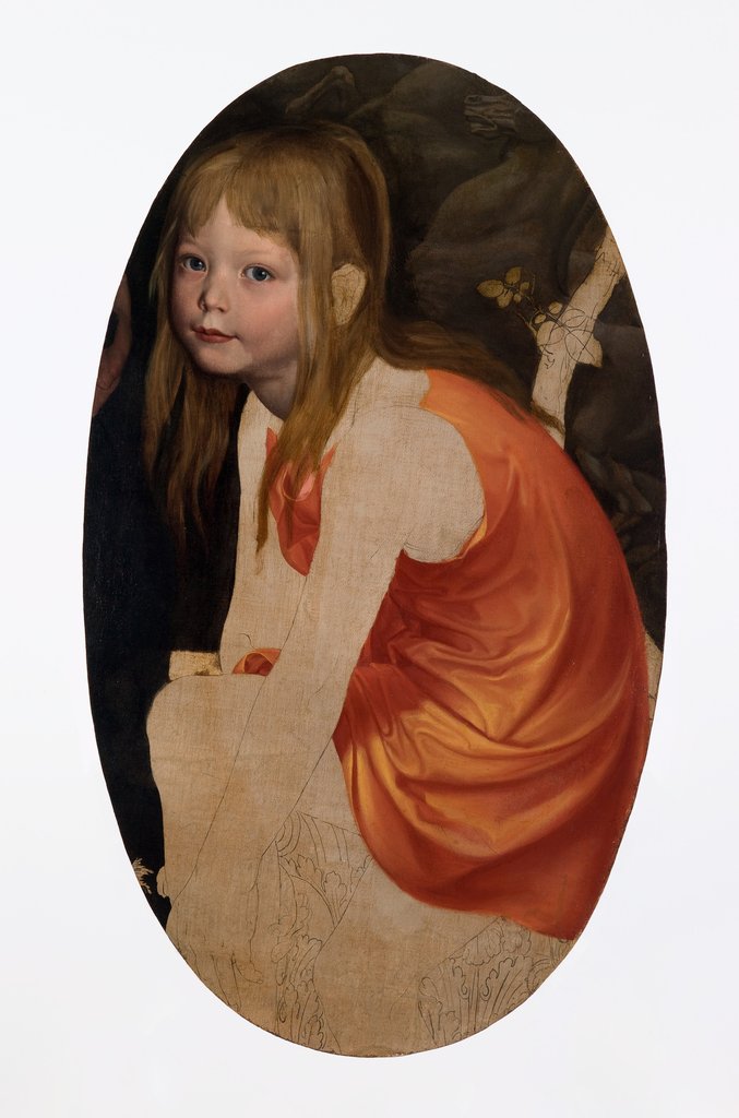 Detail of Portrait of the Artist's Son, Karl, 1817 by Karl Friedrich Schinkel