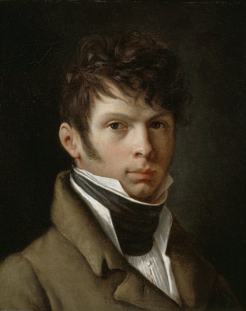 Detail of Henri-Ernest de Beaufort, 1818 by Pierre-Paul Prud'hon