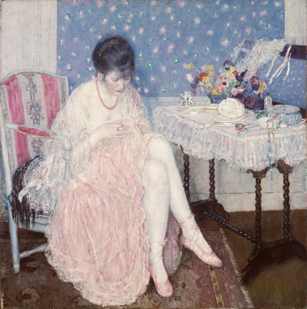 Detail of Torn Lingerie, 1915 by Frederick Carl Frieseke