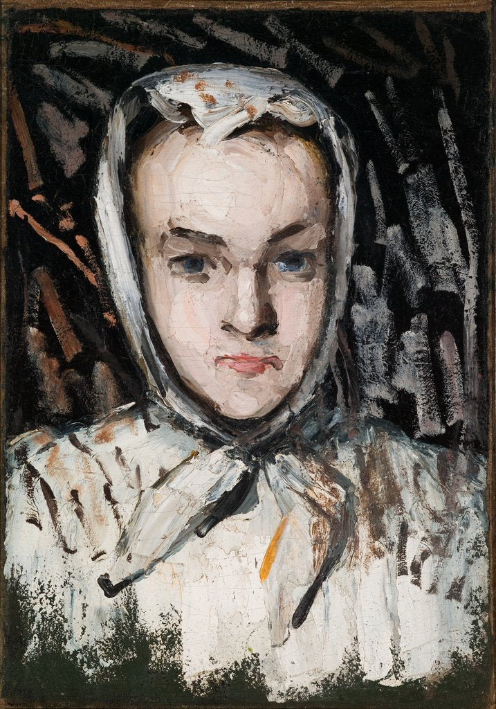 Detail of Marie Cézanne, the Artist's Sister, 1866-67 by Paul Cezanne