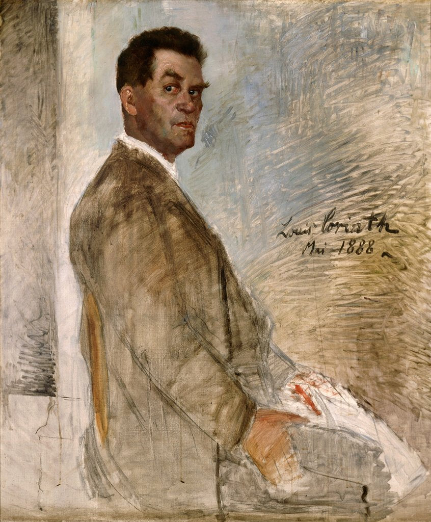 Detail of Franz Heinrich Corinth, the Artist's Father, 1888 by Lovis Corinth