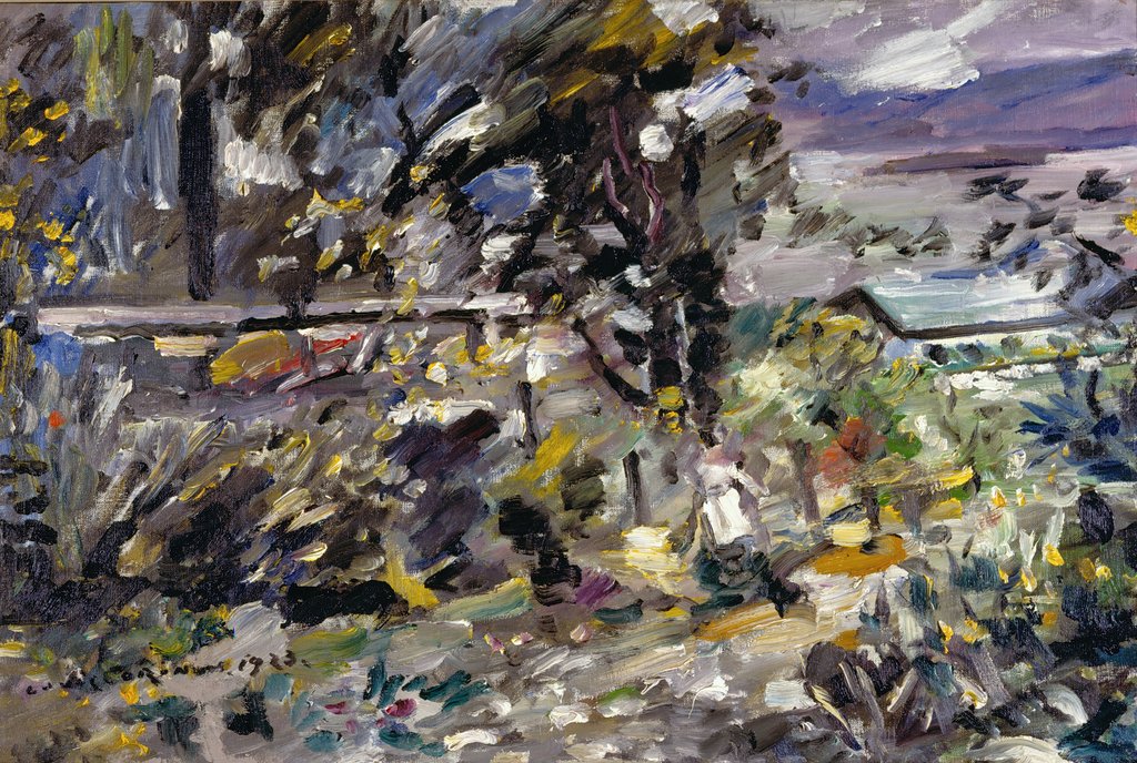 Detail of Walchensee, Silverway, 1923 by Lovis Corinth