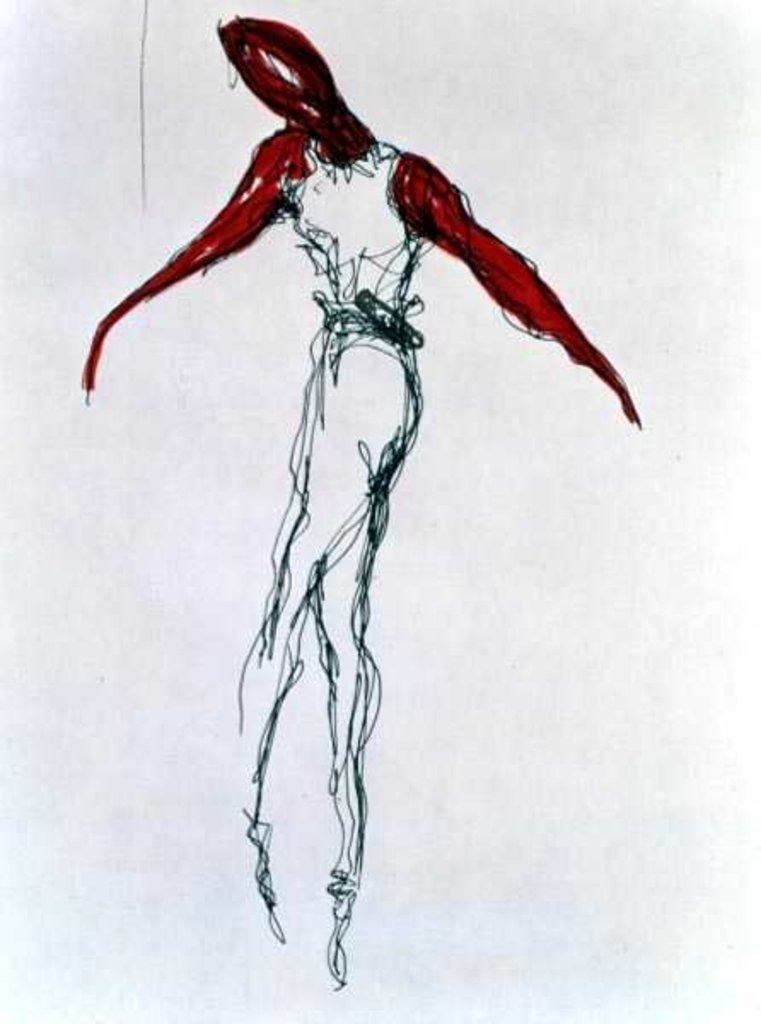 Detail of The Dancer, 1997 by Stevie Taylor