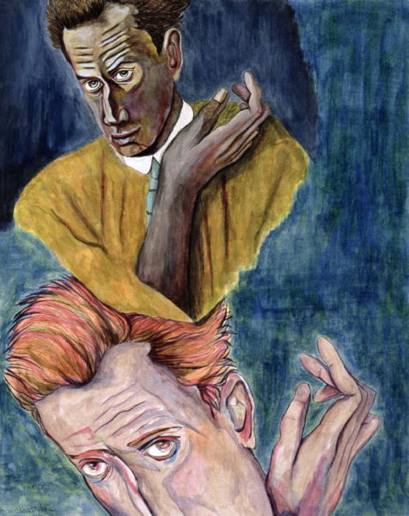 Detail of Egon Schiele - Ego-Ideal by Stevie Taylor