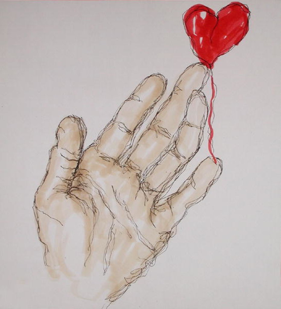 Detail of Touch Me, 1996 by Stevie Taylor