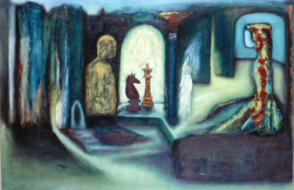 Detail of Players, 2004 by Stevie Taylor