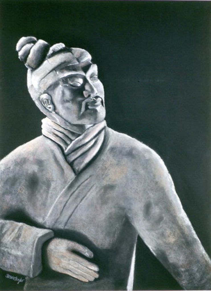 Detail of Terracotta Warrior, 2000 by Stevie Taylor