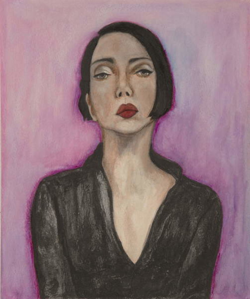 Detail of Dark Thoughts, 2015 by Stevie Taylor