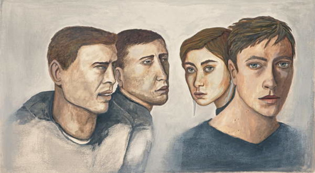 Detail of What's Happening ? 2017 by Stevie Taylor