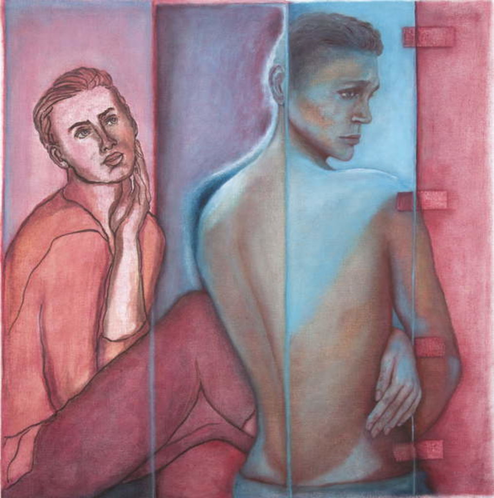 Detail of Letting her in, 2013 by Stevie Taylor