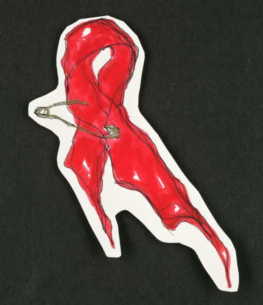 Detail of Still Dancing, 1997 by Stevie Taylor