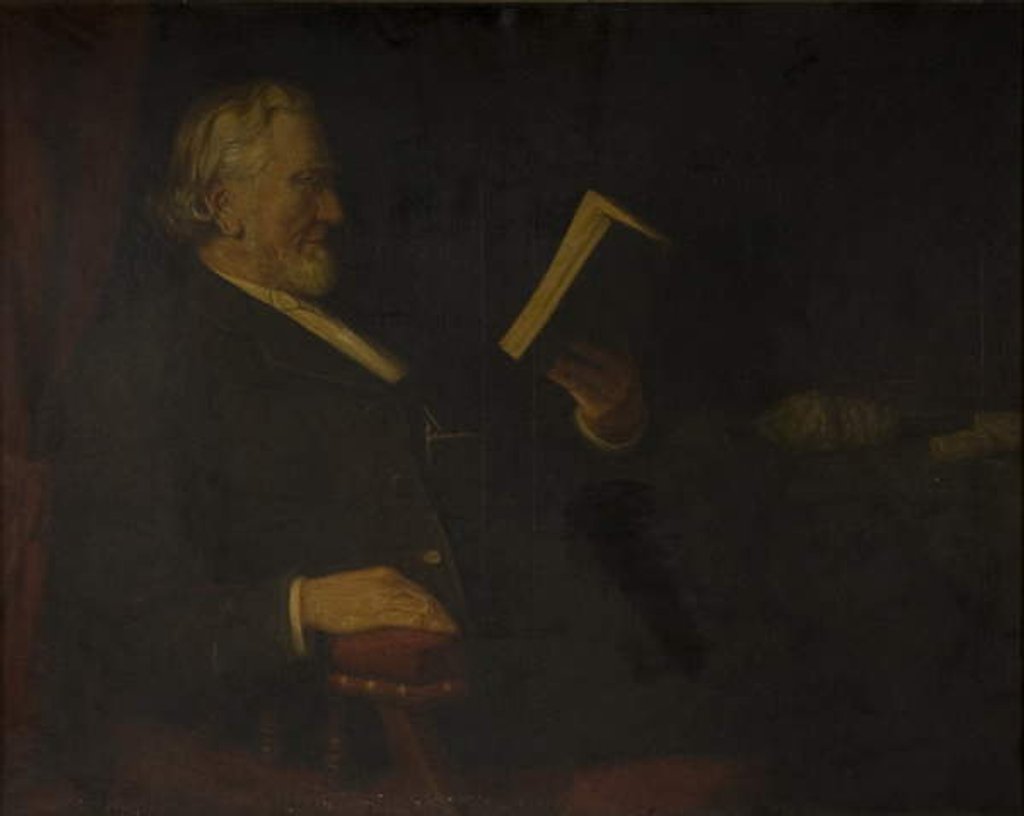 Detail of Robert Cameron, MP by Frank Stanley Ogilvie