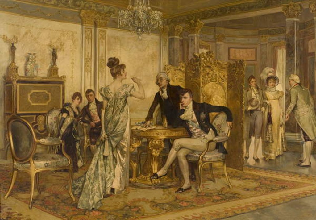 Detail of To be or not to be by Henry Gillard Glindoni