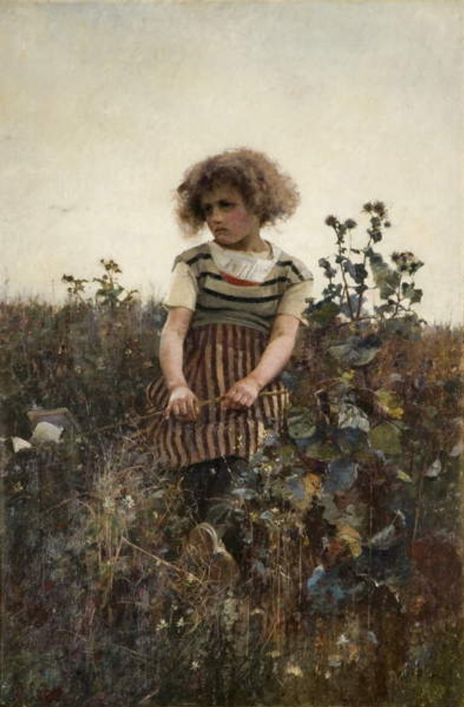 Detail of Little Truant, c.1880-1900 by Hector Caffieri