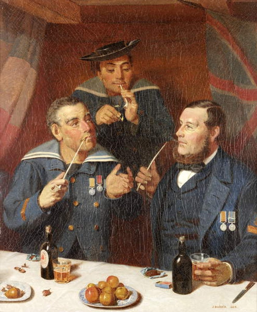 Detail of Pipe of Peace, 1864 by James Stokeld